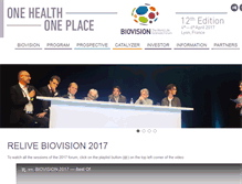 Tablet Screenshot of biovision.org