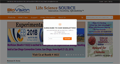 Desktop Screenshot of biovision.com